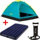 Carpa para Camping Pavillo 2p 68084 + Colchón Intex + Inflador Carpa para Camping Pavillo 2p 68084 + Colchón Intex + Inflador