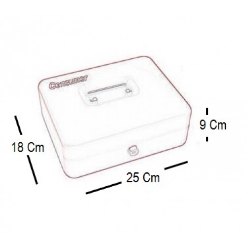 Caja de Dinero Consumer 25x18x9cm