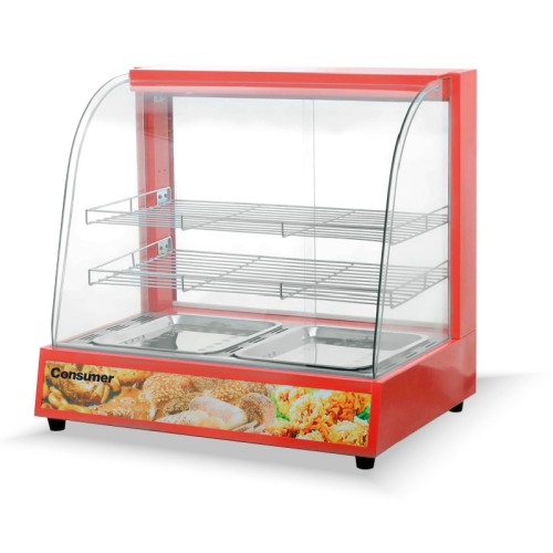 Exhibidora Termica Consumer 21kg 800W 80°C