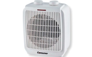 Estufa Consumer Turbo con Ventilador 2000W Blanca Estufa Consumer Turbo con Ventilador 2000W Blanca