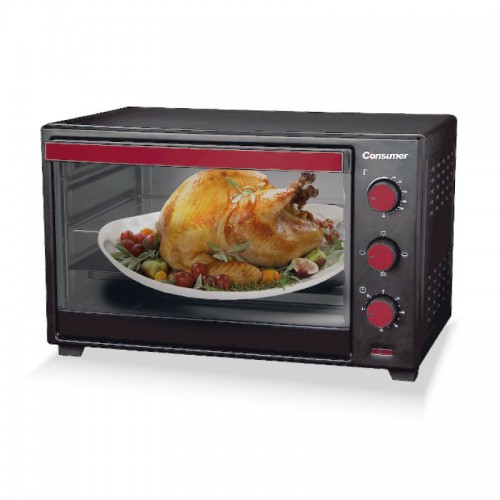 Horno Eléctrico Consumer 130 40L 2000W Negro