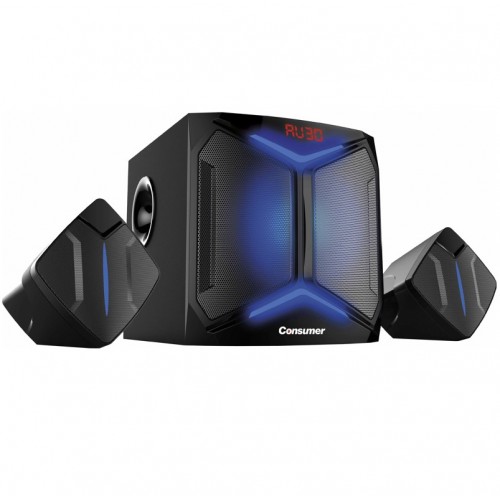 Parlante Bluetooth Consumer Spider 49W con Luces