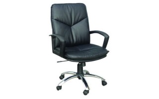 Silla de Oficina Consumer Respaldo Bajo Ecocuero Negro Silla de Oficina Consumer Respaldo Bajo Ecocuero Negro