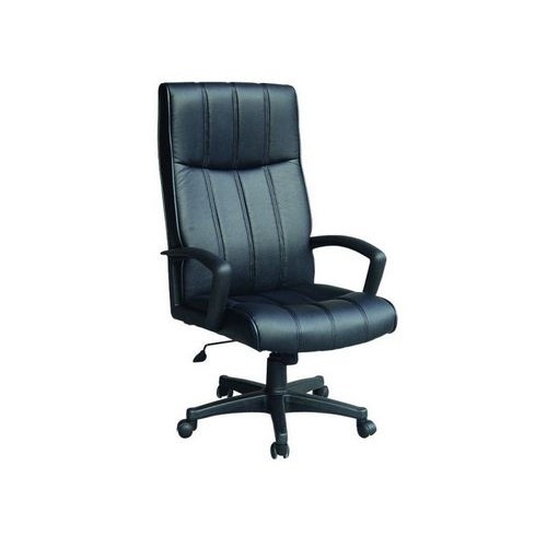 Silla de Oficina Consumer Respaldo Alto Ecocuero Negro