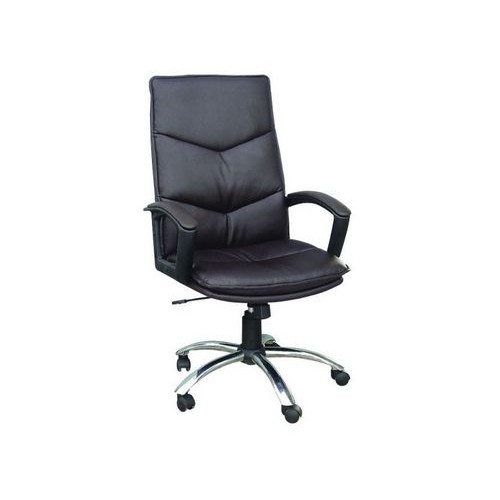 Silla de Oficina Consumer Respaldo Alto Ecocuero Negro