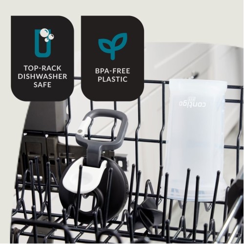 Vaso Contigo Shake & Go Fit 2.0 591ml Blanco