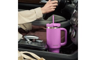 Vaso Térmico con Pajita Contigo Streeterville 1,18L Rosado Vaso Térmico con Pajita Contigo Streeterville 1,18L Rosado