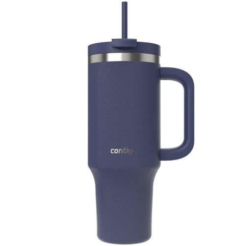 Vaso Térmico con Pajita Contigo Streeterville 1,18L Azul Vaso Térmico con Pajita Contigo Streeterville 1,18L Azul
