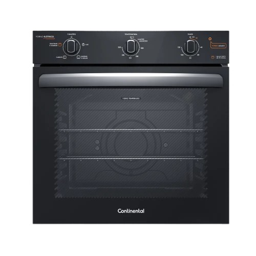 Horno Eléctrico Empotrable Continental OC8EM 80L 2050W