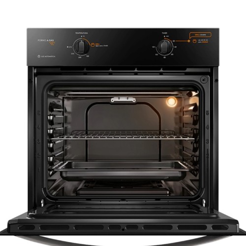 Horno Empotrable a Gas Continental OC8GP 73L Negro