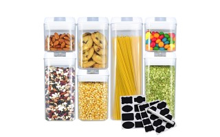 Envases para Alimentos Croix 630554 7pzs Blanco Envases para Alimentos Croix 630554 7pzs Blanco
