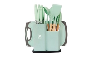 Utensilios de Cocina Croix 630623 19pzs Verde Utensilios de Cocina Croix 630623 19pzs Verde