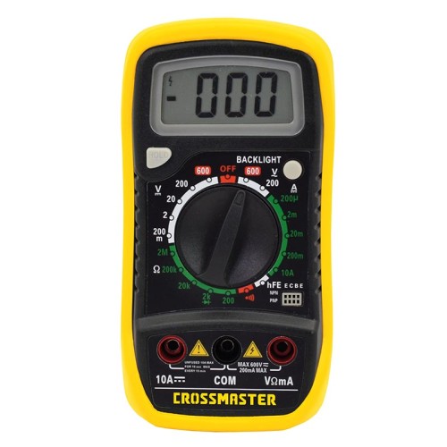 Multimetro Digital Crossmaster MD-97 9936586 600V 2Mohm