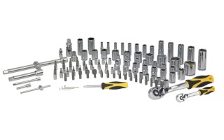 Llaves Tubo Hex. y Puntas Crossmaster enc.1/4" 1/2" 107pzs Llaves Tubo Hex. y Puntas Crossmaster enc.1/4" 1/2" 107pzs