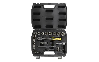 Llaves Tubo Hex. Crossmaster enc.3/8" 23pzs 6-24mm Llaves Tubo Hex. Crossmaster enc.3/8" 23pzs 6-24mm