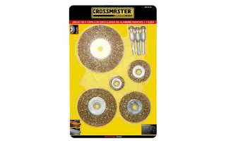 Cepillos de Acero Crossmaster 9980992 Plato Ondulado 5pzs Cepillos de Acero Crossmaster 9980992 Plato Ondulado 5pzs