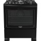 Cocina a Gas Dako Turbo 5 Hornallas Negro