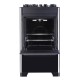 Cocina a Gas Dako Magister 4 Hornallas Negro