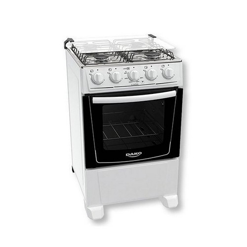 Cocina a Gas Dako Amazonas 4 Hornallas Blanco