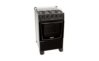 Cocina a Gas Dako Luna 4 Hornallas Negro Cocina a Gas Dako Luna 4 Hornallas Negro