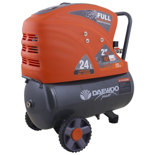 Compresor de Aire Daewoo 24L 115psi 2HP