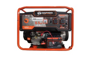 Generador de Corriente Daewoo GDK6500E 6500W 220V Electrico Naftero Generador de Corriente Daewoo GDK6500E 6500W 220V Electrico Naftero