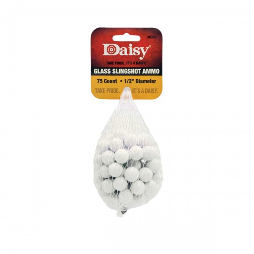 Bolas para Honda Daisy 1/2" Vidrio Blanco 75u