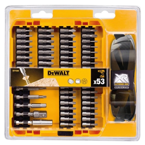 Puntas Philips y Torx Dewalt DT71550-QZ 52pzs +Anteojos