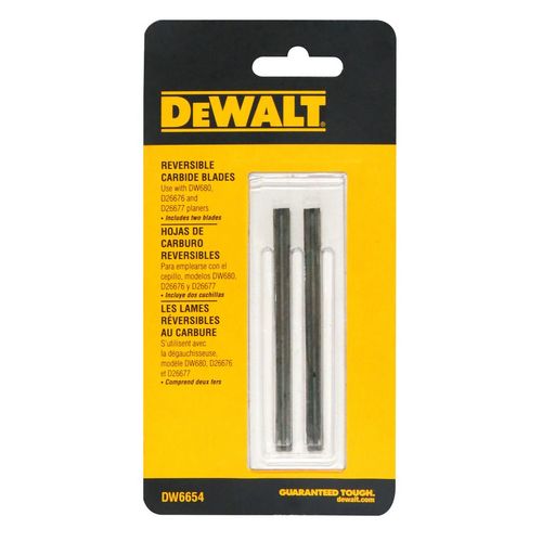 Cuchillas para Cepillo DeWalt DW6654 82mm 2u (CHECO)