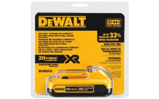 Batería Dewalt DCB203 Ion-Litio 20V 2.0Ah Batería Dewalt DCB203 Ion-Litio 20V 2.0Ah