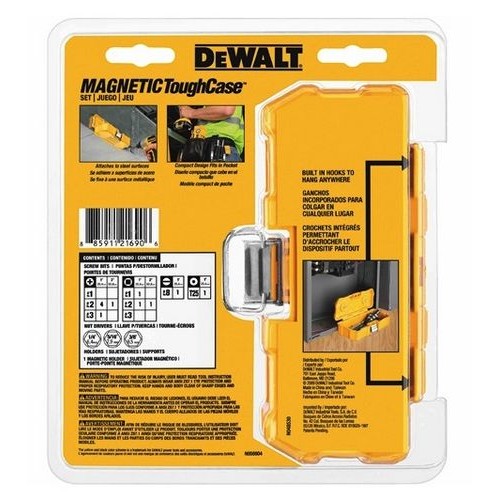 Caja Magnética Dewalt DWMTC15 con 15 puntas