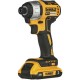 Atornillador Impacto a Batería Dewalt DCF7871D2 1/4'' 20V