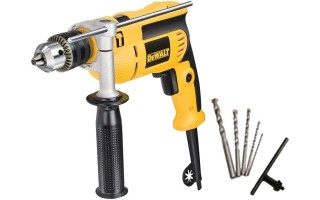 Taladro Dewalt DWE1650X 13mm 650W con 5 Mechas Taladro Dewalt DWE1650X 13mm 650W con 5 Mechas