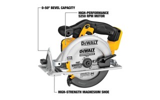 Sierra Circular a Batería Dewalt DCS391B 165mm 20V (SIN BAT) Sierra Circular a Batería Dewalt DCS391B 165mm 20V (SIN BAT)