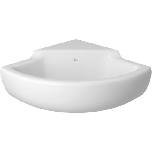 Lavamanos para Baño Deca tipo Esquinero 410mm Blanco