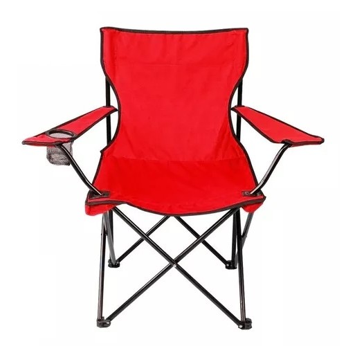 Silla Plegable Decoteam 630500 Rojo 120kg