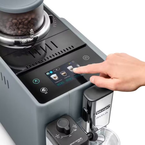 Cafetera Eléctrica De'Longhi Rivelia EXAM440 1450W Gris