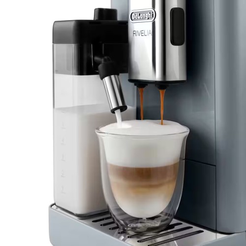 Cafetera Eléctrica De'Longhi Rivelia EXAM440 1450W Gris