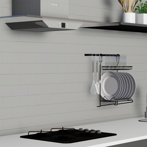 Organizador de Cocina DiCarlo Elegance Kit 01 Negro
