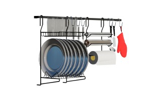Organizador de Cocina DiCarlo Elegance Kit 03 Negro Organizador de Cocina DiCarlo Elegance Kit 03 Negro