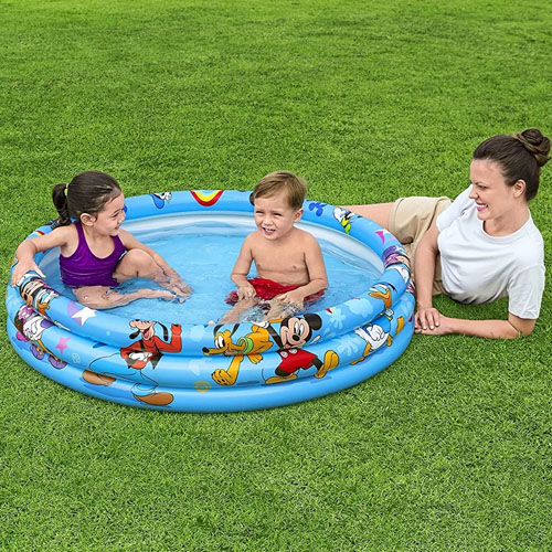 Piscina Disney Inflable Infantil 140L Mickey