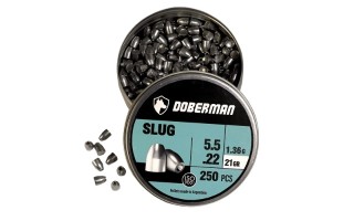 Balines para Aire Comprimido Doberman Slug 5,5mm 250u Balines para Aire Comprimido Doberman Slug 5,5mm 250u