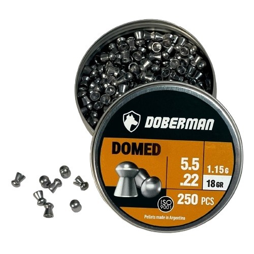Balines para Aire Comprimido Doberman Domed 5,5mm 250u