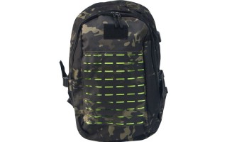 Mochila Doberman Navy LP970BLCP 30L Camo Negro