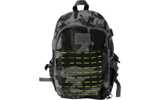 Mochila Doberman Navy LP97NVYELL 30L Camo Gris Oscuro