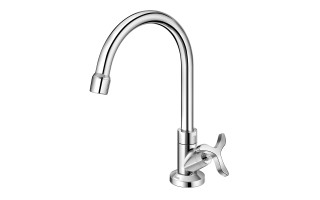 Grifo de Cocina Docol Pertutti de Mesa 1/2" Cromado Grifo de Cocina Docol Pertutti de Mesa 1/2" Cromado