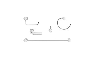 Accesorios para Baño Docol Single 183106 5pzs Cromado Accesorios para Baño Docol Single 183106 5pzs Cromado