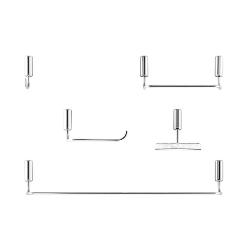 Accesorios para Baño Docol Idea 586306 5pzs Cromado