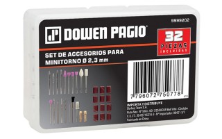 Accesorios para Minitorno Dowen Pagio 32pzs Accesorios para Minitorno Dowen Pagio 32pzs