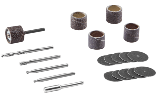 Accesorios para Minitorno Dremel 733 20pzs Accesorios para Minitorno Dremel 733 20pzs